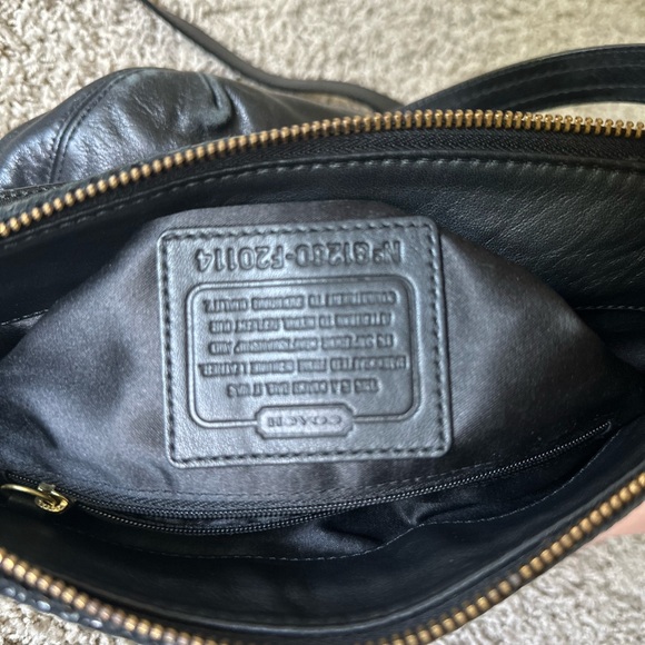 Coach Ashley Leather Hippie Crossbody Bag - Picture 8 of 9